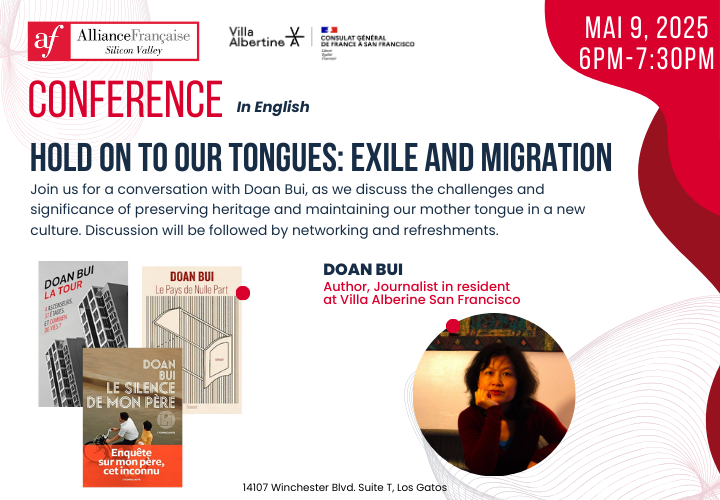 Conference with Doan Bui: Hold on to our tongues:  Exile and migration