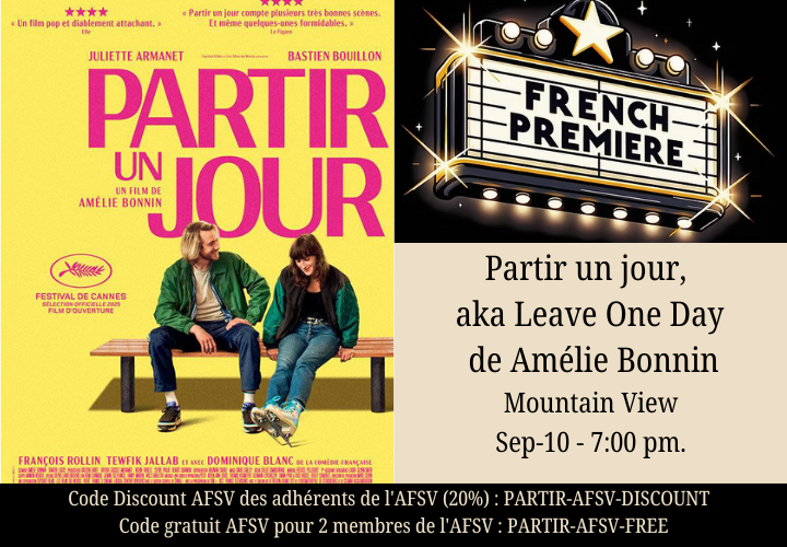 French Premiere : Partir un jour