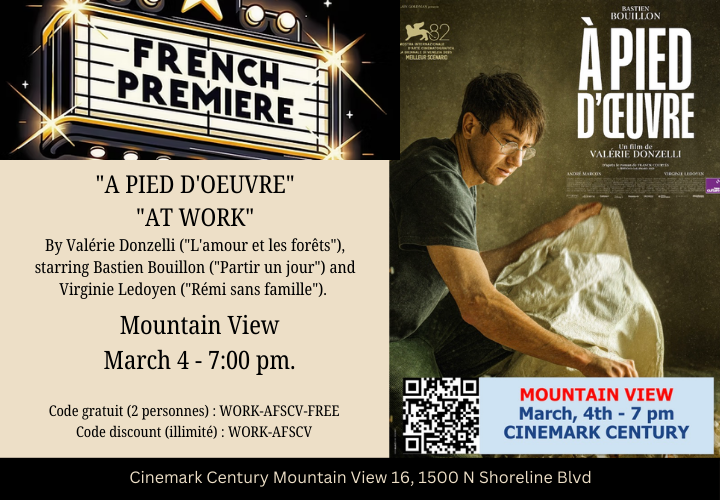 French Premiere : À pied d’œuvre