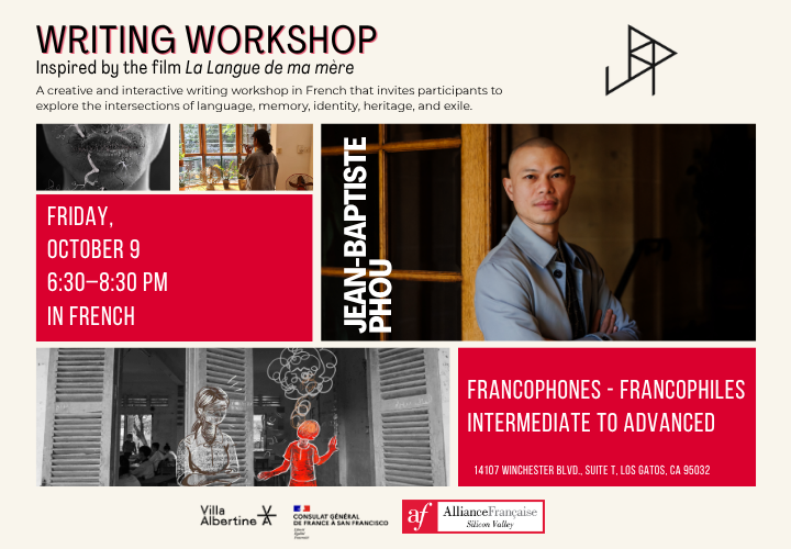Writing Workshop with Jean-Baptiste Phou