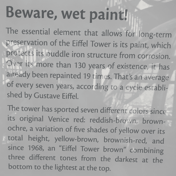 Photo by Alejandro Ramirez G Painting at the Eiffel tower