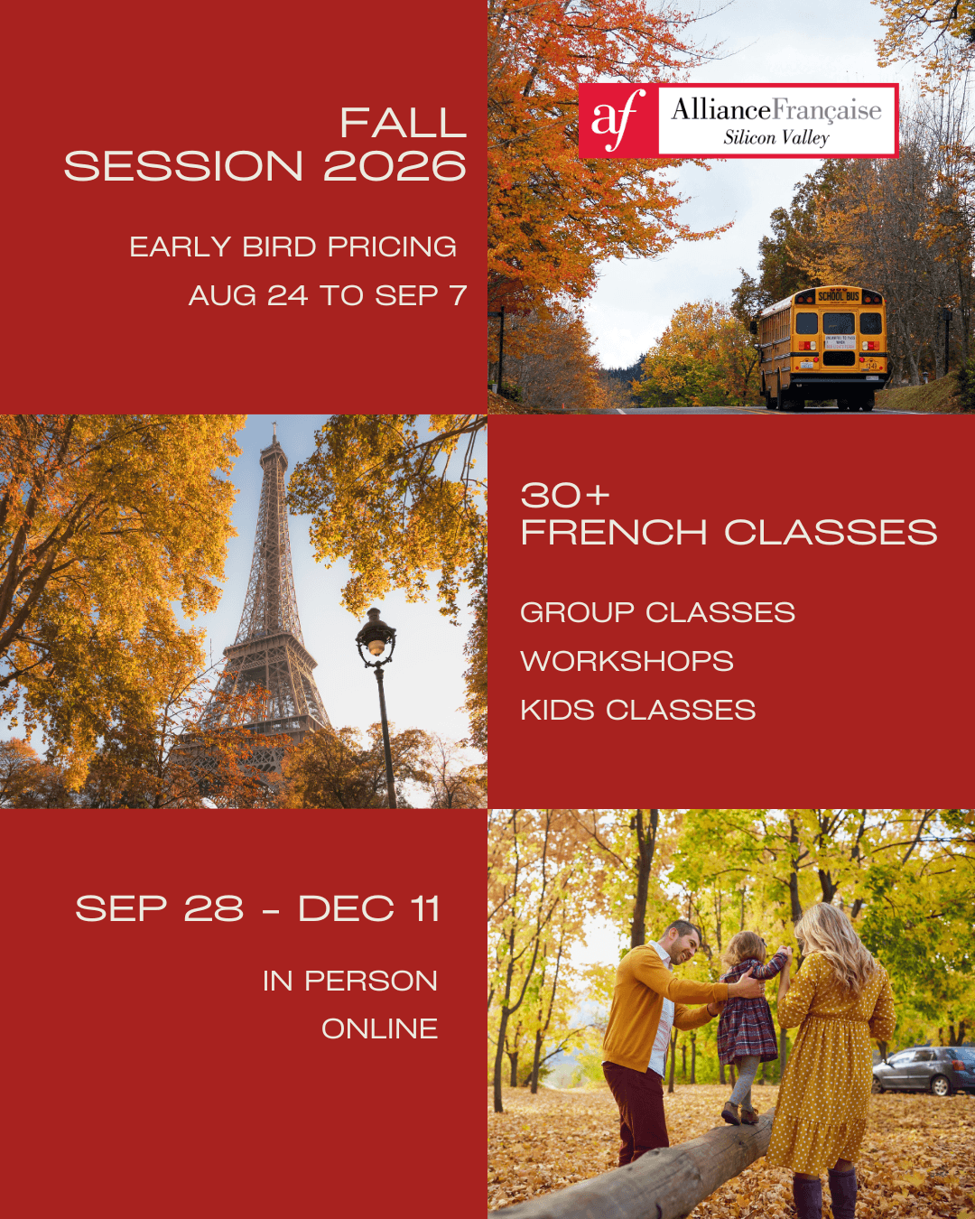 Spring session French classes
