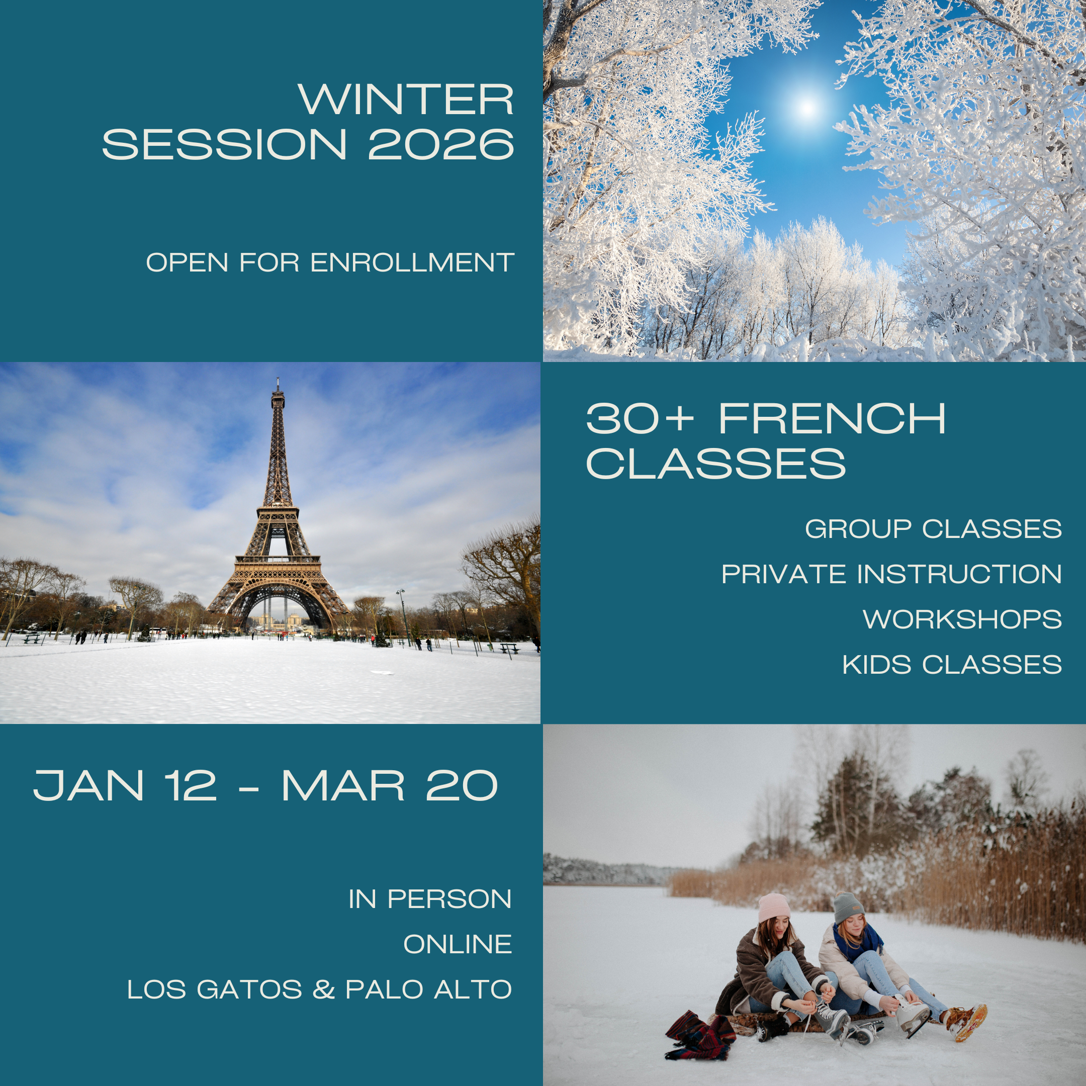 Spring session French classes